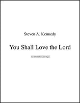 You Shall Love the Lord SATB Vocal Score cover